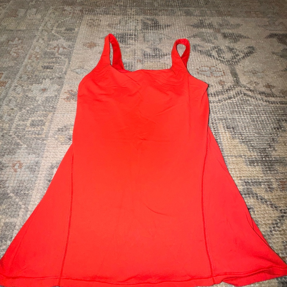 Lululemon Red Sleeveless Top